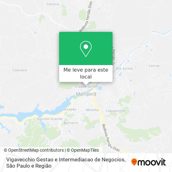 Vigavecchio Gestao e Intermediacao de Negocios mapa