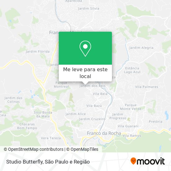 Studio Butterfly mapa