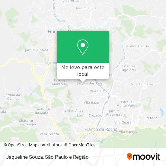 Jaqueline Souza mapa