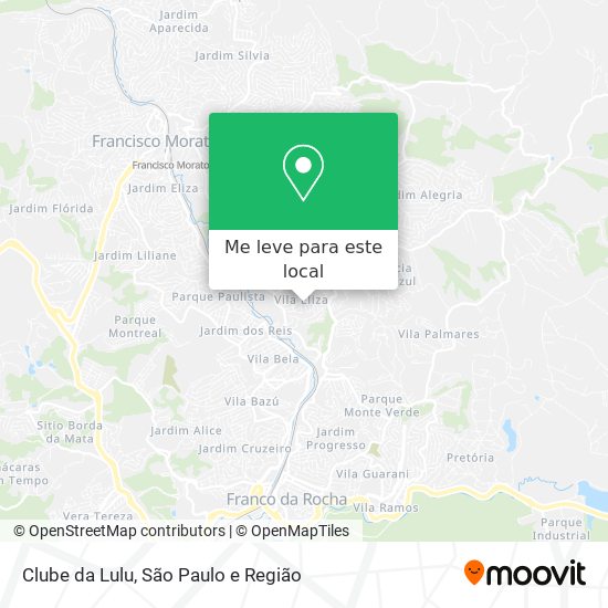 Clube da Lulu mapa