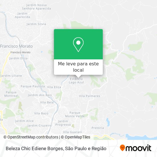 Beleza Chic Ediene Borges mapa