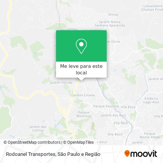 Rodoanel Transportes mapa