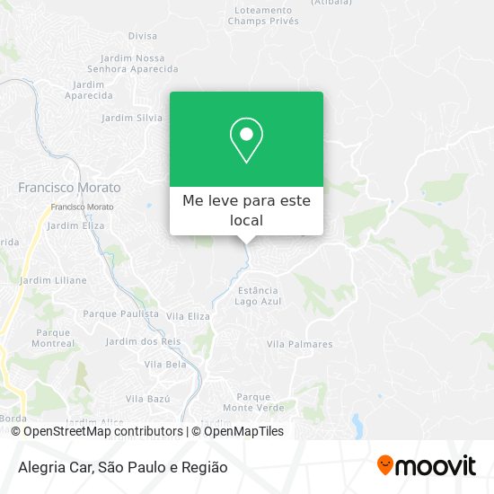 Alegria Car mapa