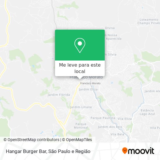 Hangar Burger Bar mapa