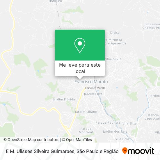 E M. Ulisses Silveira Guimaraes mapa