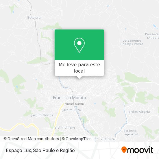 Espaço Lux mapa