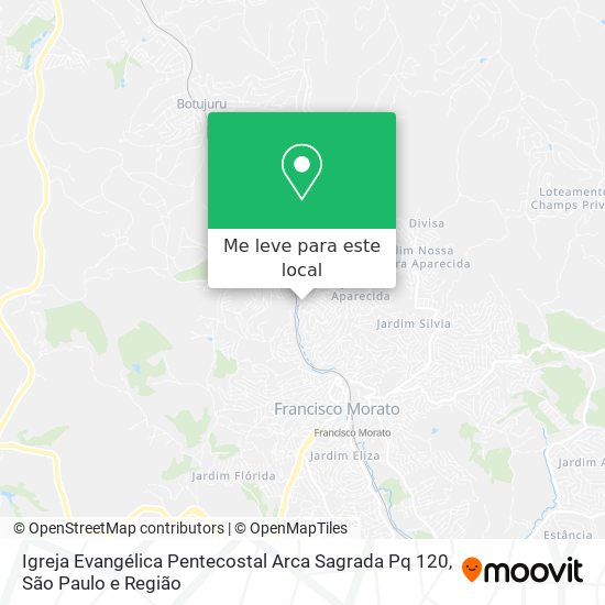 Igreja Evangélica Pentecostal Arca Sagrada Pq 120 mapa