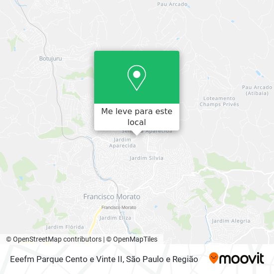 Eeefm Parque Cento e Vinte II mapa