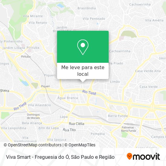 Viva Smart - Freguesia do Ó mapa