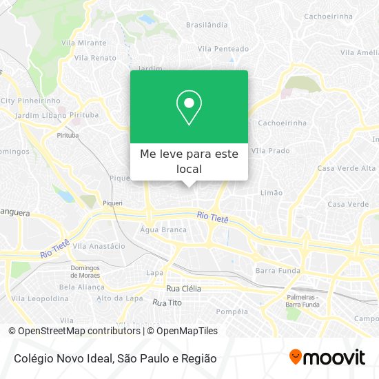 Colégio Novo Ideal mapa