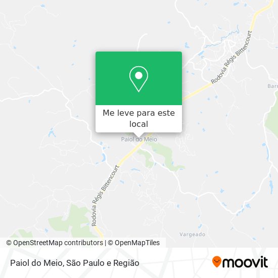 Paiol do Meio mapa