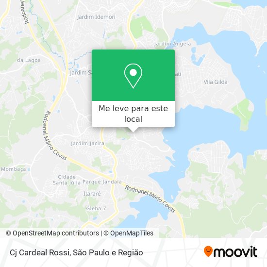 Cj Cardeal Rossi mapa