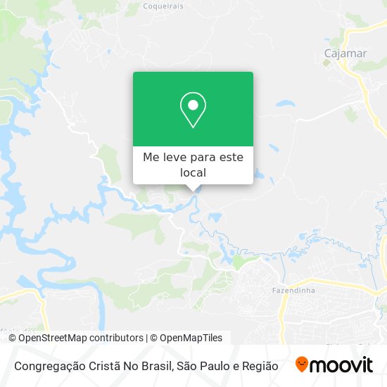 Congregação Cristã No Brasil mapa