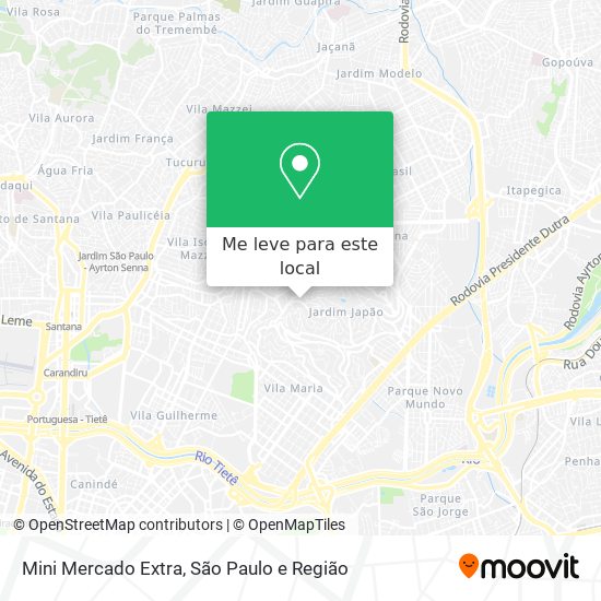 Mini Mercado Extra mapa