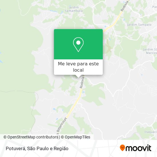 Potuverá mapa