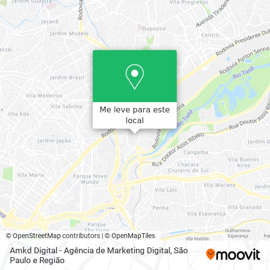 Amkd Digital - Agência de Marketing Digital mapa