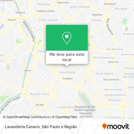 Lavanderia Canario mapa