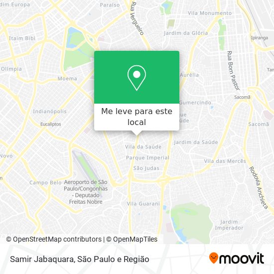 Samir Jabaquara mapa