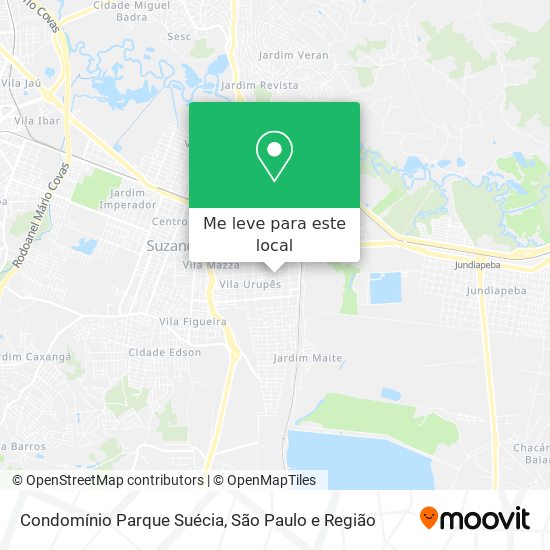 Condomínio Parque Suécia mapa