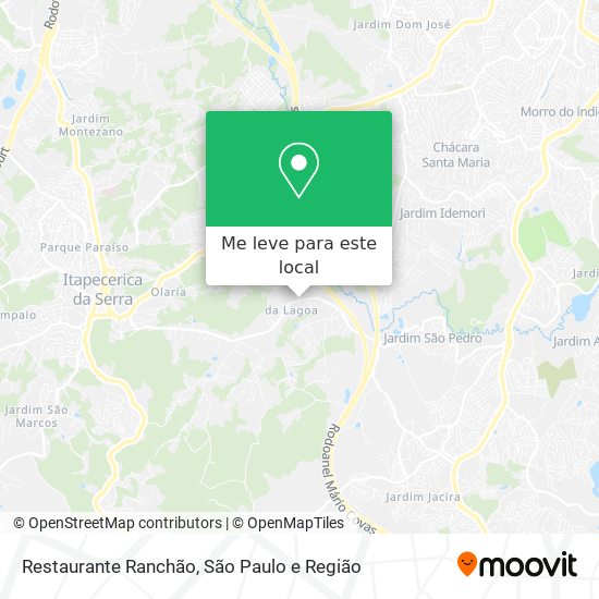 Restaurante Ranchão mapa