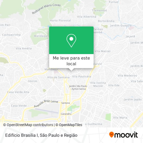 Edifício Brasilia I mapa