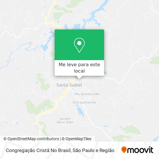 Congregação Cristã No Brasil mapa