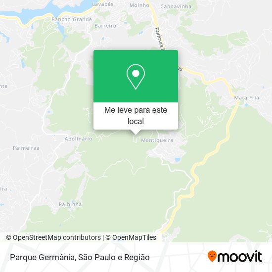 Parque Germânia mapa