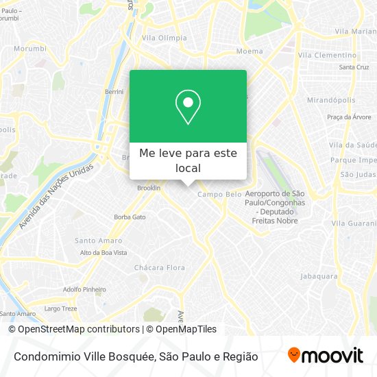 Condomimio Ville Bosquée mapa