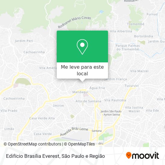 Edifício Brasília Everest mapa