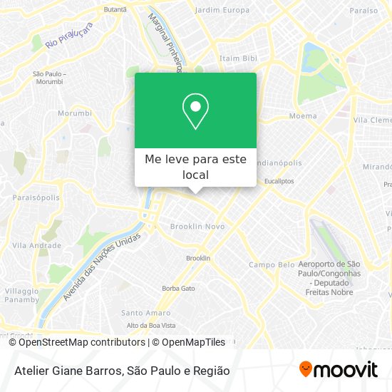 Atelier Giane Barros mapa