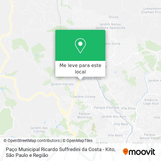 Paço Municipal Ricardo Suffredini da Costa - Kito mapa