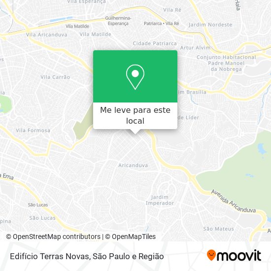 Edifício Terras Novas mapa