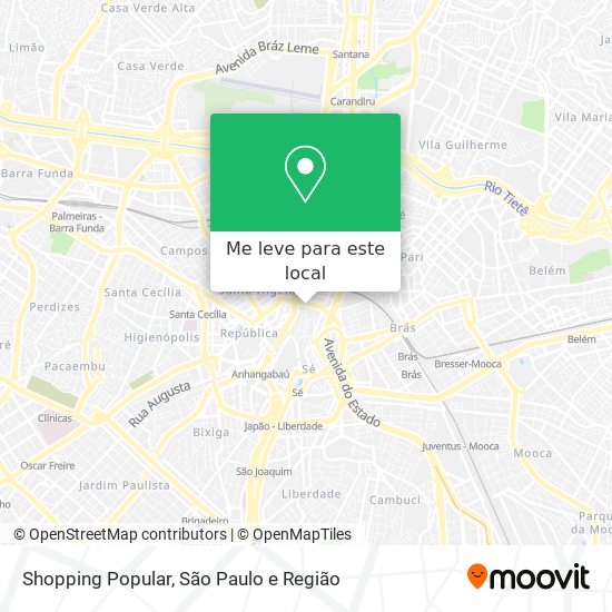 Shopping Popular mapa