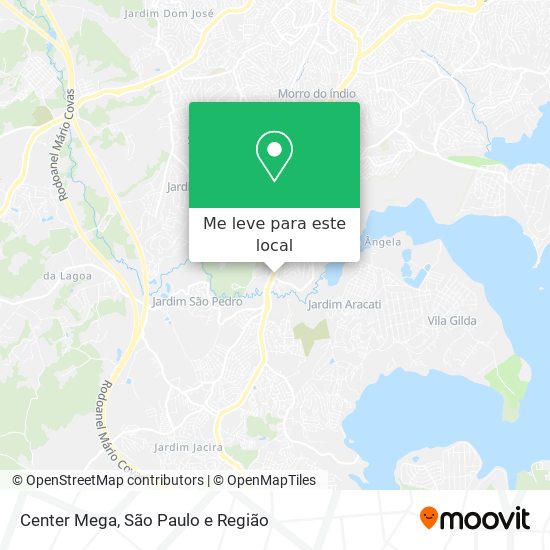 Center Mega mapa