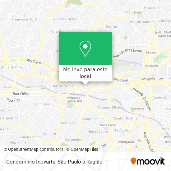 Condominio Inovarte mapa