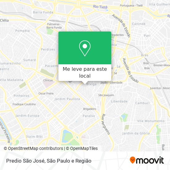 Predio São José mapa