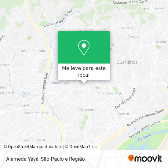 Alameda Yayá mapa