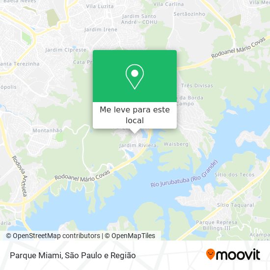Parque Miami mapa