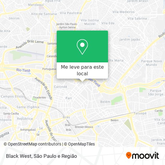 Black West mapa