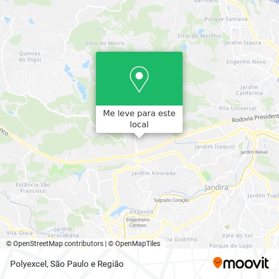 Polyexcel mapa