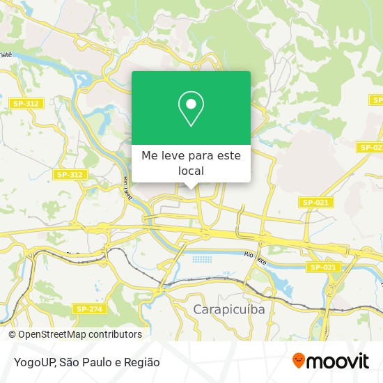 YogoUP mapa