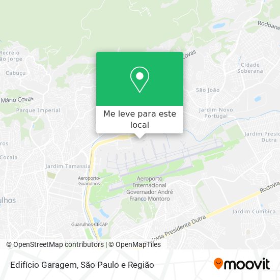 Edifício Garagem mapa