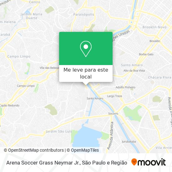 Arena Soccer Grass Neymar Jr. mapa