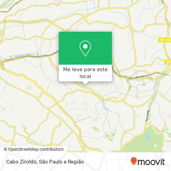 Cabo Ziroldo mapa