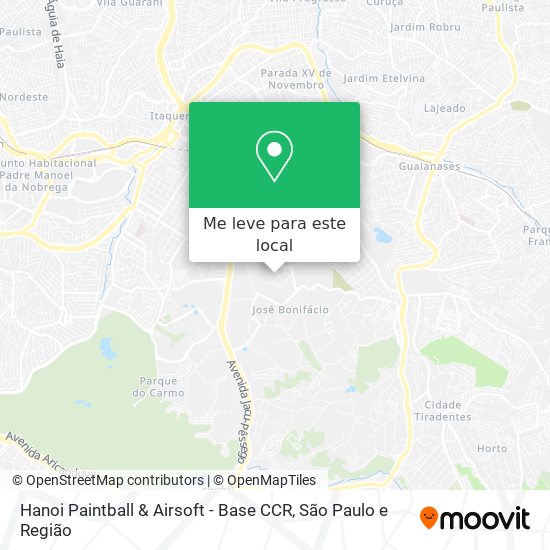 Hanoi Paintball & Airsoft - Base CCR mapa