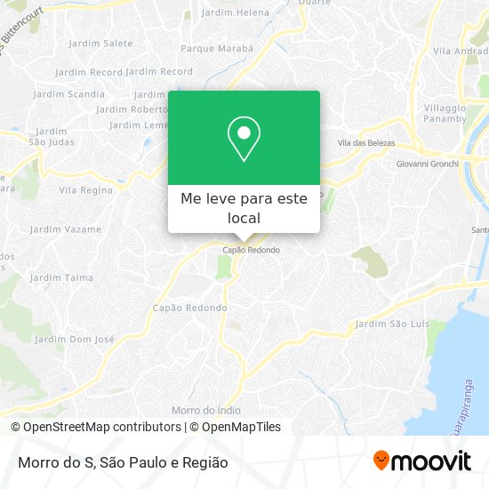 Morro do S mapa