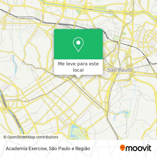 Academia Exercise mapa