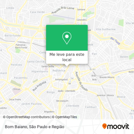 Bom Baiano mapa