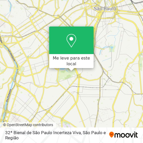 32ª Bienal de São Paulo  Incerteza Viva mapa