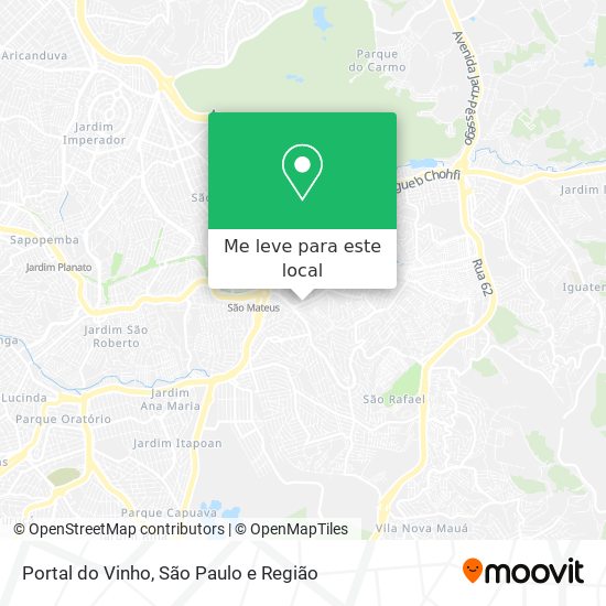 Portal do Vinho mapa